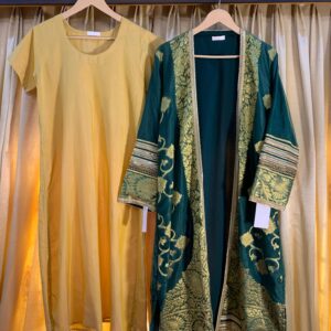 Open Coat Style Dress