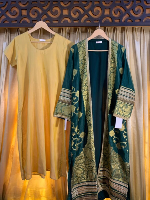 Open Coat Style Dress